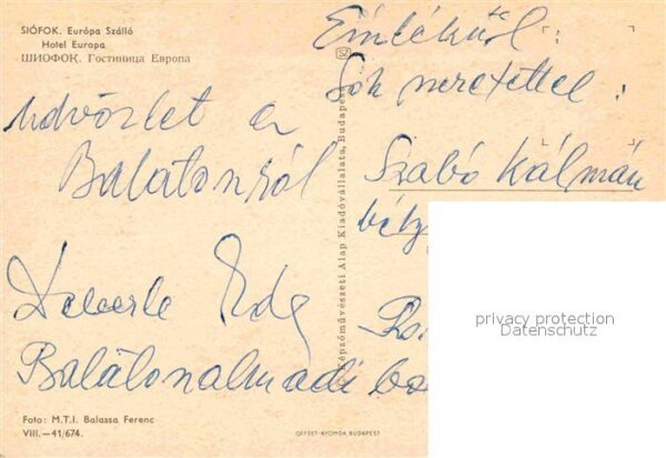 Siofok Hotel Europa – Bild 2