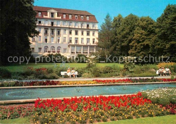 Bad Eilsen Kurklinik Fürstenhof Parkseite