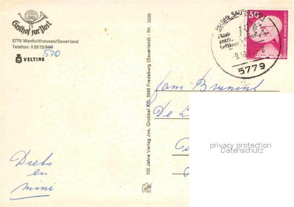 Wenholthausen Gasthof zur Post – Bild 2