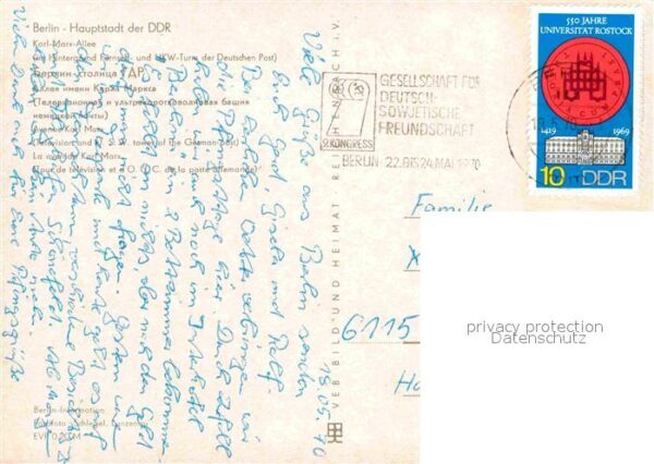 Berlin Karl Marx FernsehturmAllee – Bild 2
