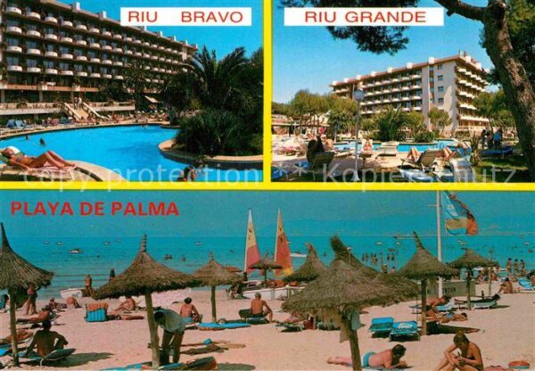 Playa de Palma Mallorca Hotel Riu Bravo und Grande