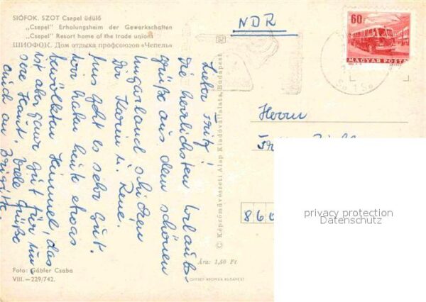 Siofok Csepel Erholungsheim der Gewerkschaften – Bild 2