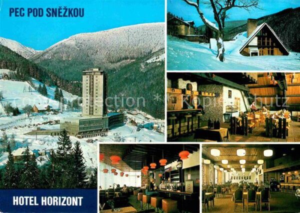 Krkonose Inter Hotel Horizont Bar Speisesaal Aus