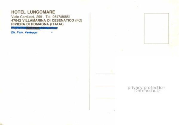 Villamarina Cesenatico Hotel Lungomare Strand Sonnenuntergang – Bild 2