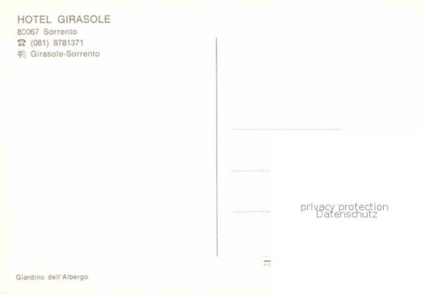 Sorrento Campania Hotel Girasole – Bild 2