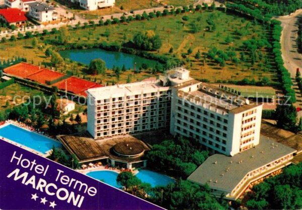 Montegrotto Terme Fliegeraufnahme Hotel Terme Marconi