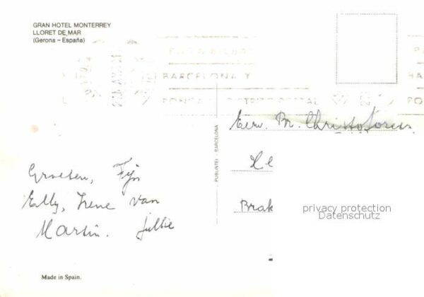 Lloret de Mar Gran Hotel Monterrey – Bild 2