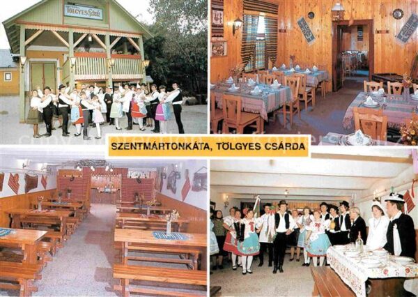 Szentmartonkata Tscharda Tölgyes Hochzeitstanz