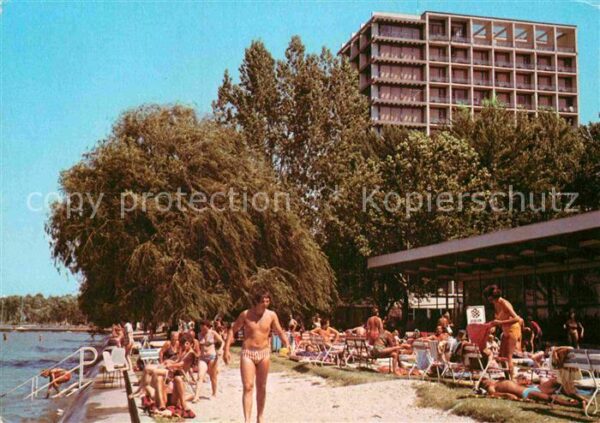 Siofok Strand und Hotel Europa