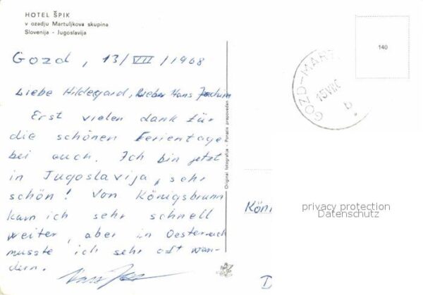 Slovenia Slowenien Hotel Spik – Bild 2