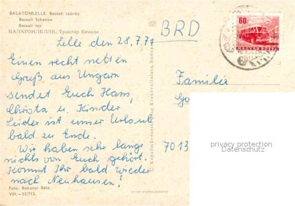 Balatonlelle Bescali Schenke – Bild 2