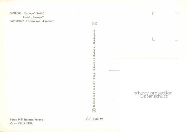Siofok Hotel Europa – Bild 2