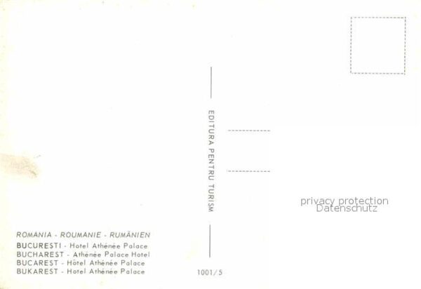 Bukarest Hotel Athenée Palace – Bild 2