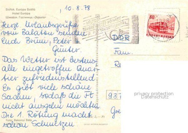 Siofok Hotel Europa – Bild 2