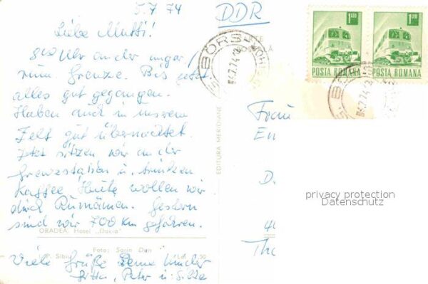 Oradea Hotel Dacia – Bild 2