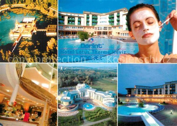 Heviz Hotel Lotus Therme Fliegeraufnahme Empf