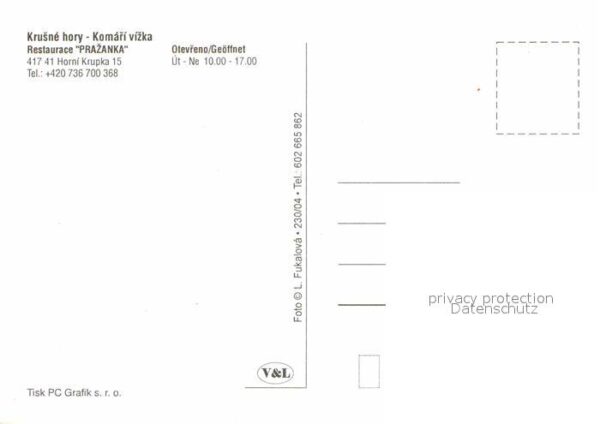 Krusne Hory Restaurant Prazanka – Bild 2