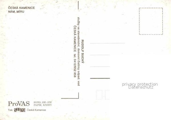 Ceska Kamenice Nam Miru – Bild 2