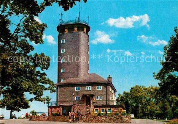Hohe Bracht Aussichtsturm mit Vogelwarte und Wetter