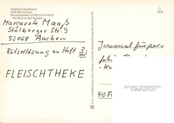 Bad Aachen Parkhotel Quellenhof – Bild 2
