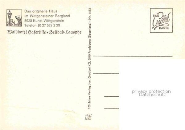 Kunst-Wittgenstein Waldhotel Haferkiste – Bild 2