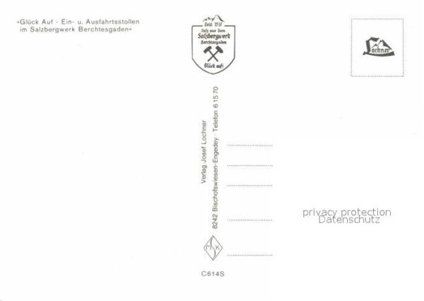 Berchtesgaden Stollen im Salzbergwerk – Bild 2