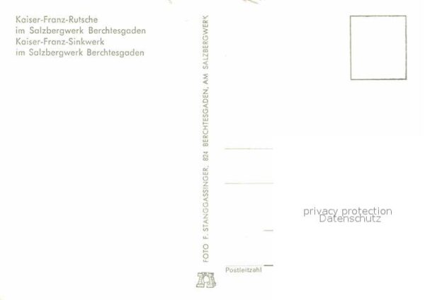 Berchtesgaden Kaiser Franz Rutsche im Salzbergwerk – Bild 2