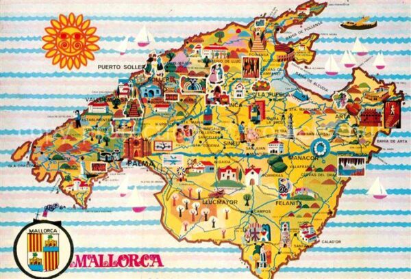 Mallorca Landkarte
