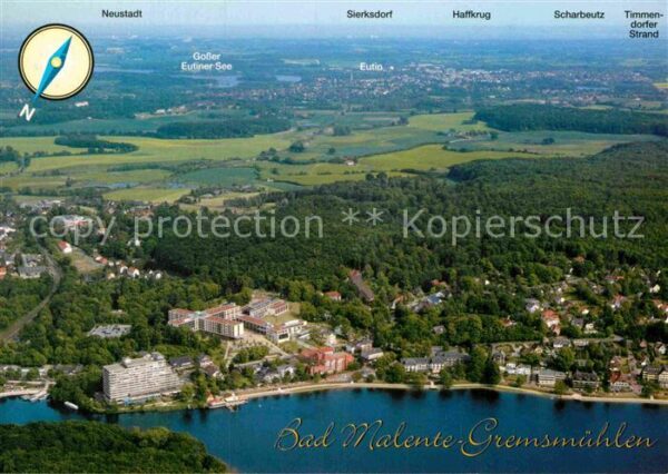 Malente-Gremsmuehlen Fliegeraufnahme
