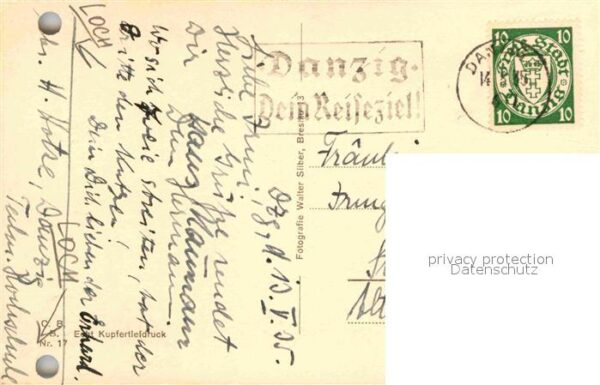 Danzig Westpreussen Jopengasse – Bild 2