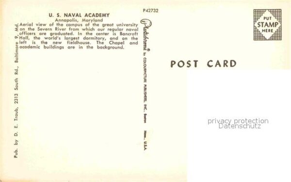 Annapolis Maryland Fliegeraufnahme U.S. Naval Academy – Bild 2