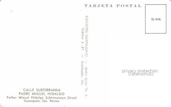 Guanajuato Father Miguel Hidalgo Subterranean Stre – Bild 2