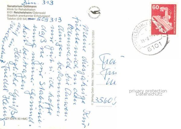 Reichelsheim Odenwald Stadtansichten Sanatorium Göttmann – Bild 2