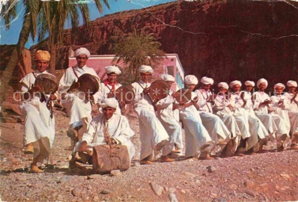 Marokko Maroc Folkloregruppe