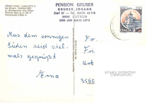 Luesen Suedtirol Glittner See Peitlerkofel – Bild 2