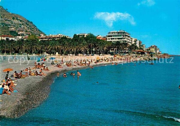 Ventimiglia Liguria Strand