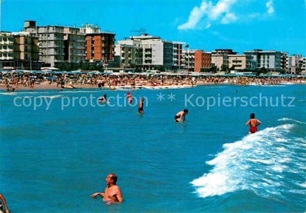 Rivazzurra Hotels und Strand