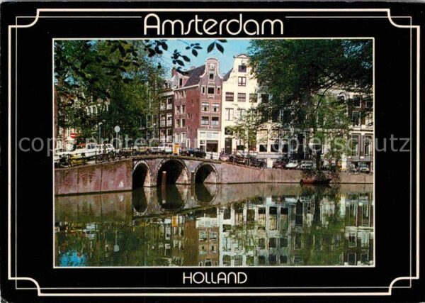Amsterdam Niederlande Herengracht koek Leidensgracht