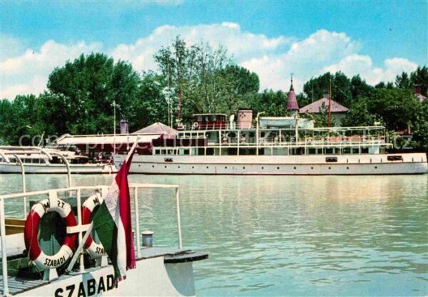 Siofok Hafen Personenschiff Szabadi