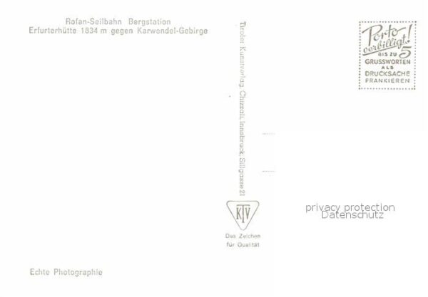 Maurach Achensee Rofan Seilbahn Bergstation Erfurter Hüt – Bild 2