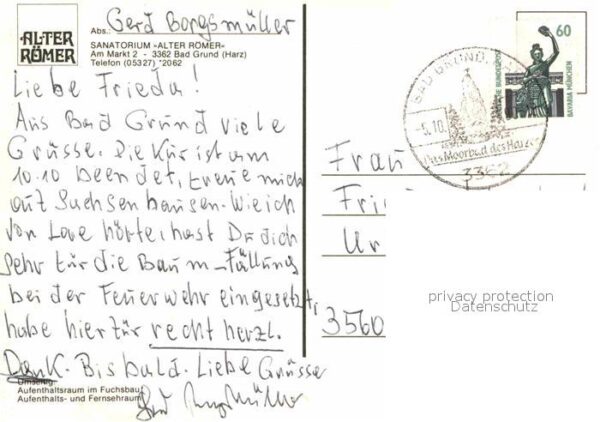 Bad Grund Sanatorium Alter Römer – Bild 2