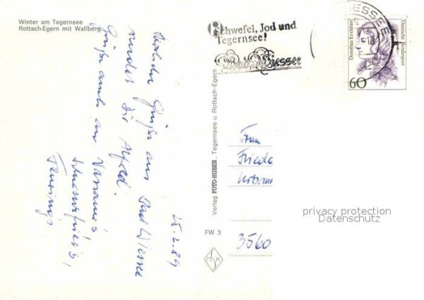 Rottach-Egern Teilansicht Wallberg – Bild 2