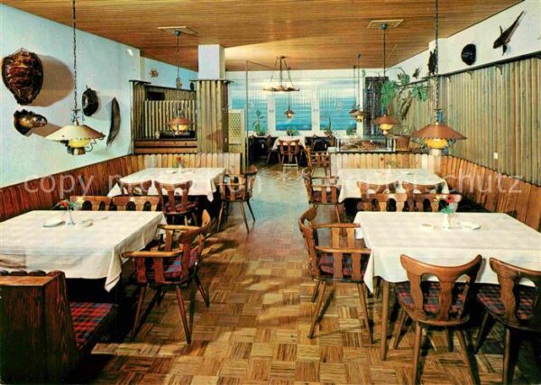 Cuxhaven Duhnen Nordseebad Fischrestaurant Bürgerstuben