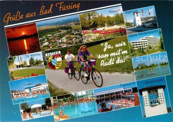 Bad Fuessing Evangelische Kirche Freibad Therme Kurp