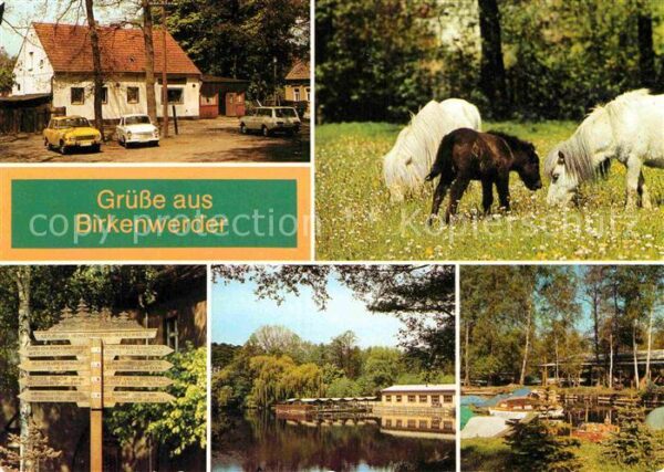 Birkenwerder Brisekrug Ponyzucht Wegweiser Bootshave