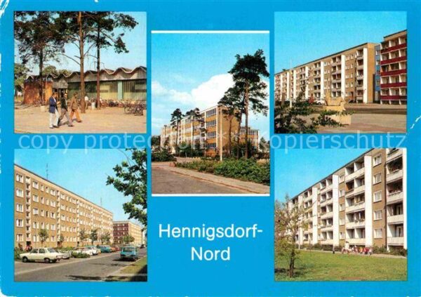 Hennigsdorf Kaufhalle Schule Hradecker Strasse Riga