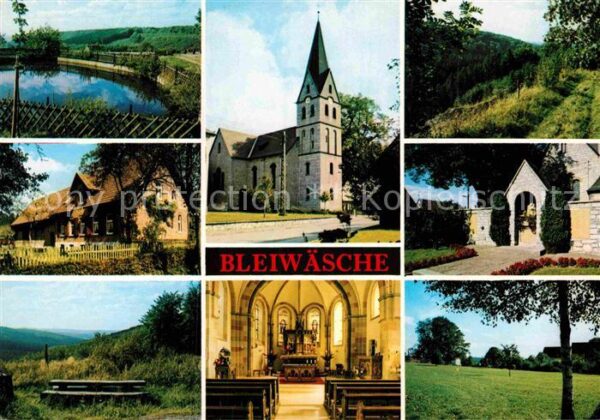 Bleiwaesche Waldhaus Fischer Kirche Inneres Teilans