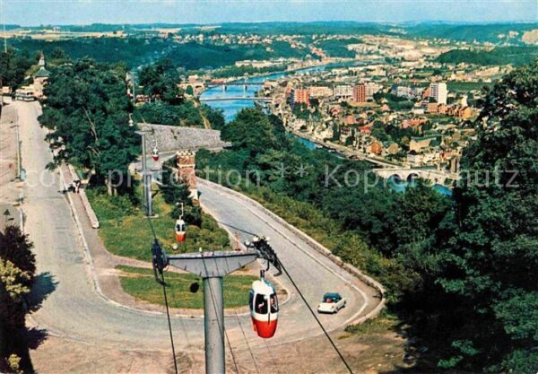 Namur sur Meuse Seilbahn