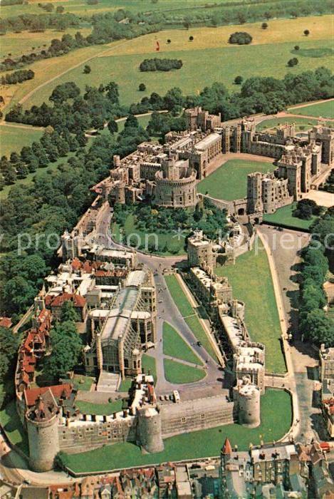 Windsor Castle Fliegeraufnahme