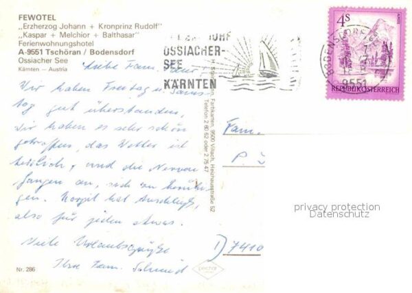 Tschoeran Bodensdorf Fliegeraufnahme – Bild 2